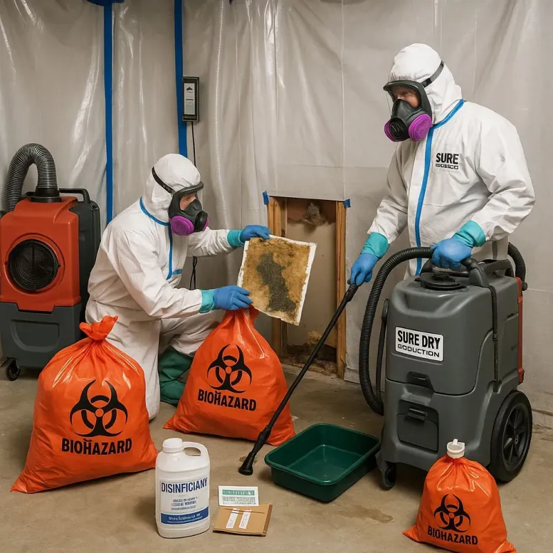 Contaminated Water Handling Protocols process in Peridot, AZ