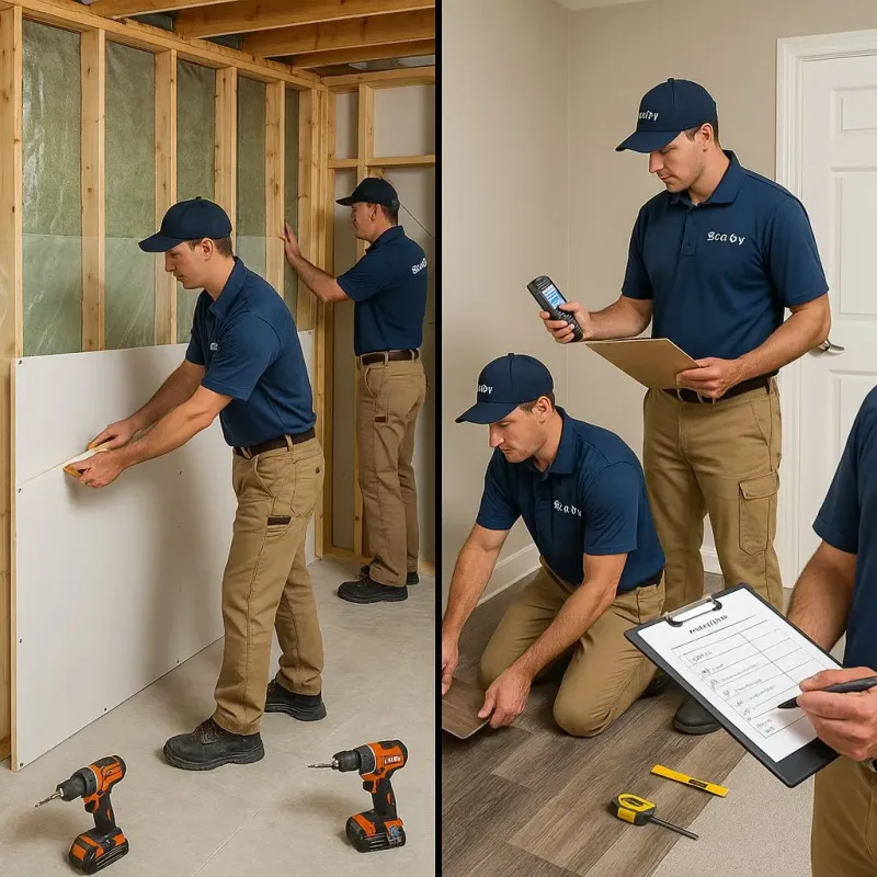 Repairs and Reconstruction process in Peridot, AZ